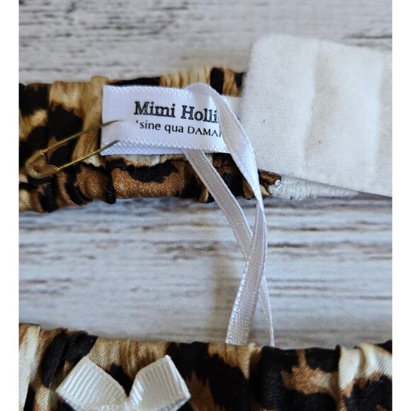 Mimi Holliday Leopard Print Garter Belt sz Small - Picture 2 of 4